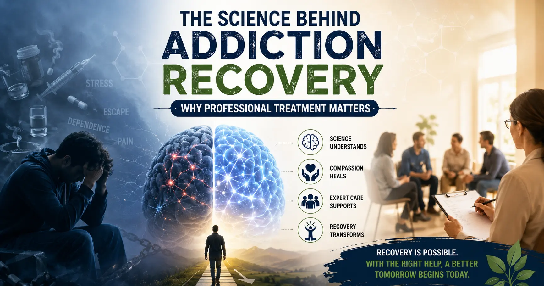The Science Behind Addiction Recovery: Why Professional Treatment Matters