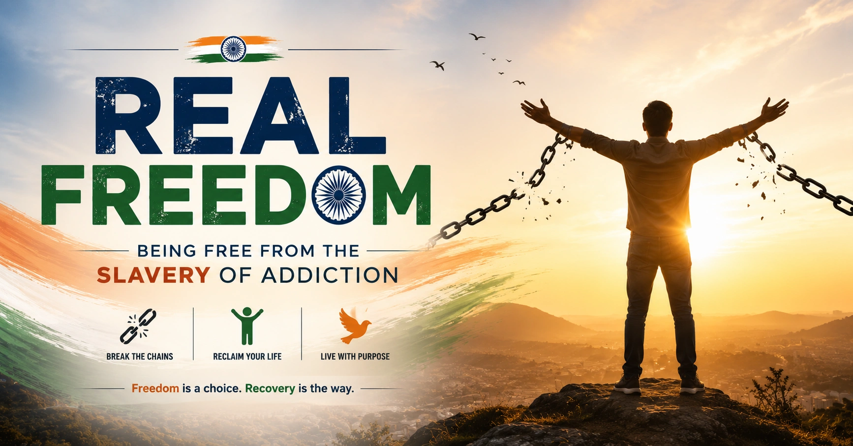 Real Freedom: Being Free from the Slavery of Addiction