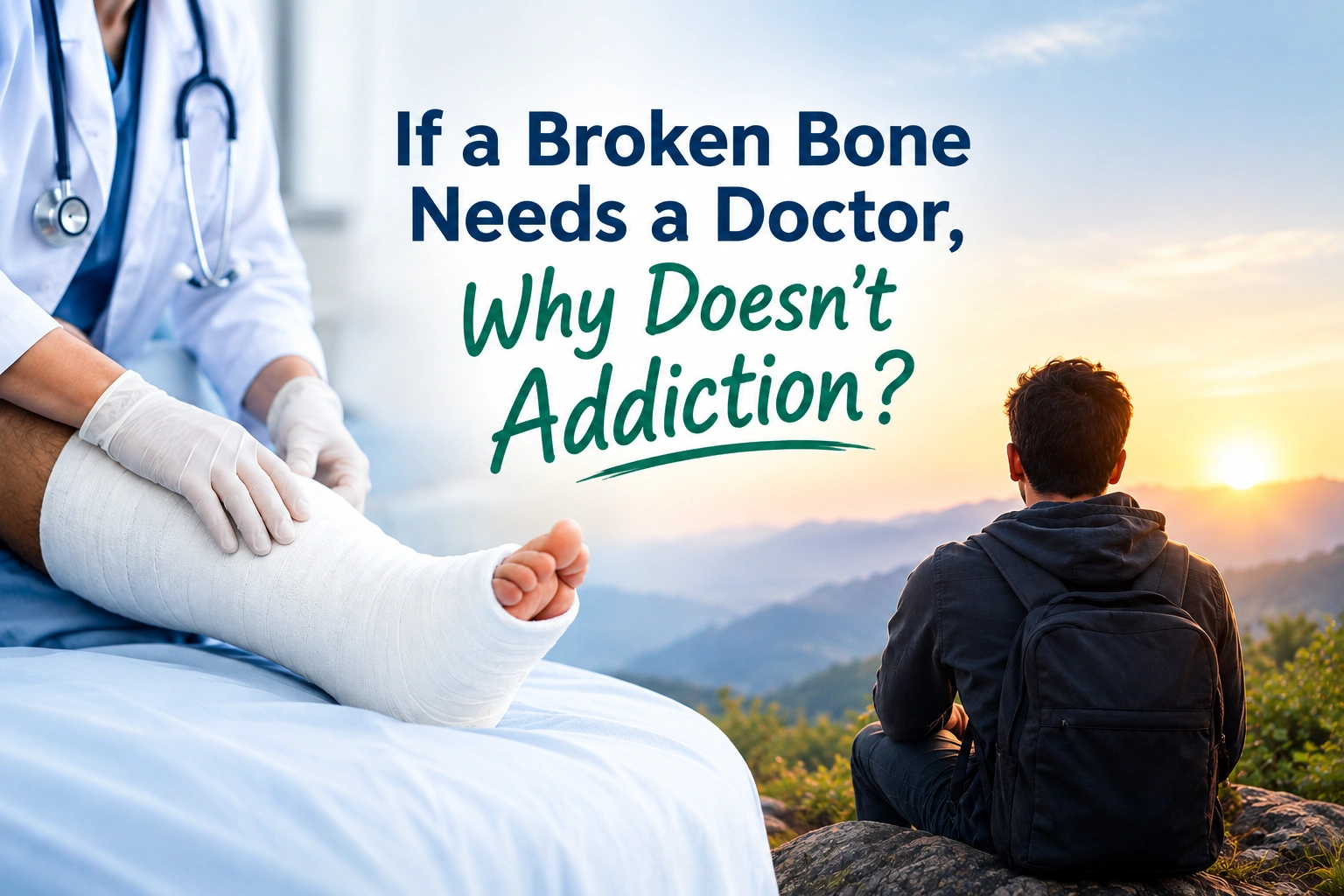 If a Broken Bone Needs a Doctor, Why Doesn’t Addiction?
